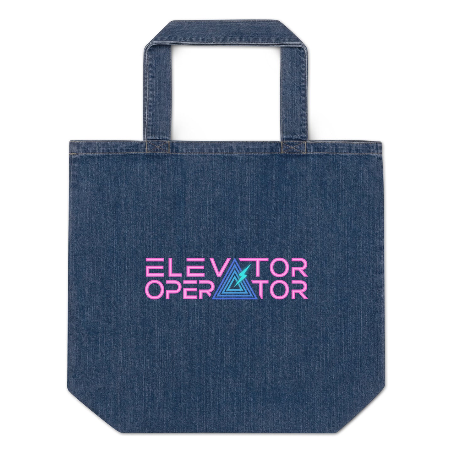 Organic Denim Tote Bag