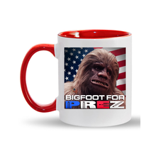 Load image into Gallery viewer, Bigfoot For Prez Mug
