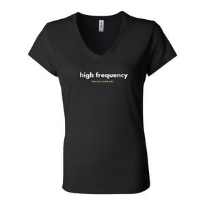 Women's High Frequency V-Neck Tee