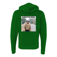Load image into Gallery viewer, Quarantine Beard Bigfoot Zip Hoodie
