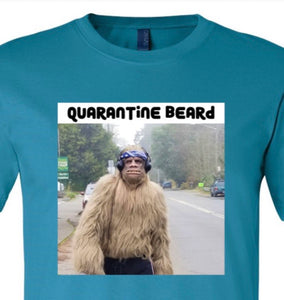 Quarantine Beard Bigfoot Tee