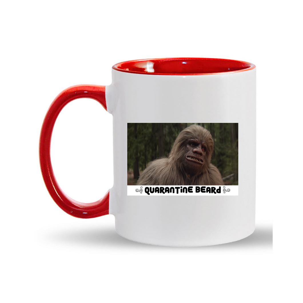 Bigfoot Quarantine Beard Coffee Mug
